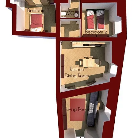 Apartment Appartamento La Cittadella *